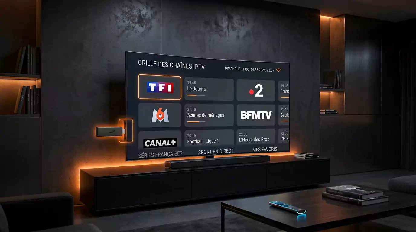 Abonnement IPTV France Pour Firestick — Guide Complet