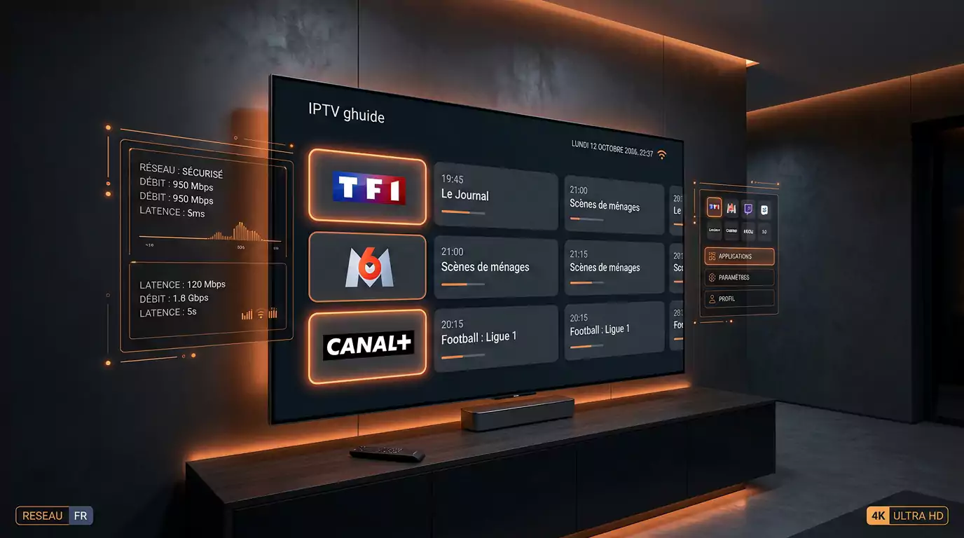Abonnement IPTV France 2026 — Guide Complet Standard & Premium