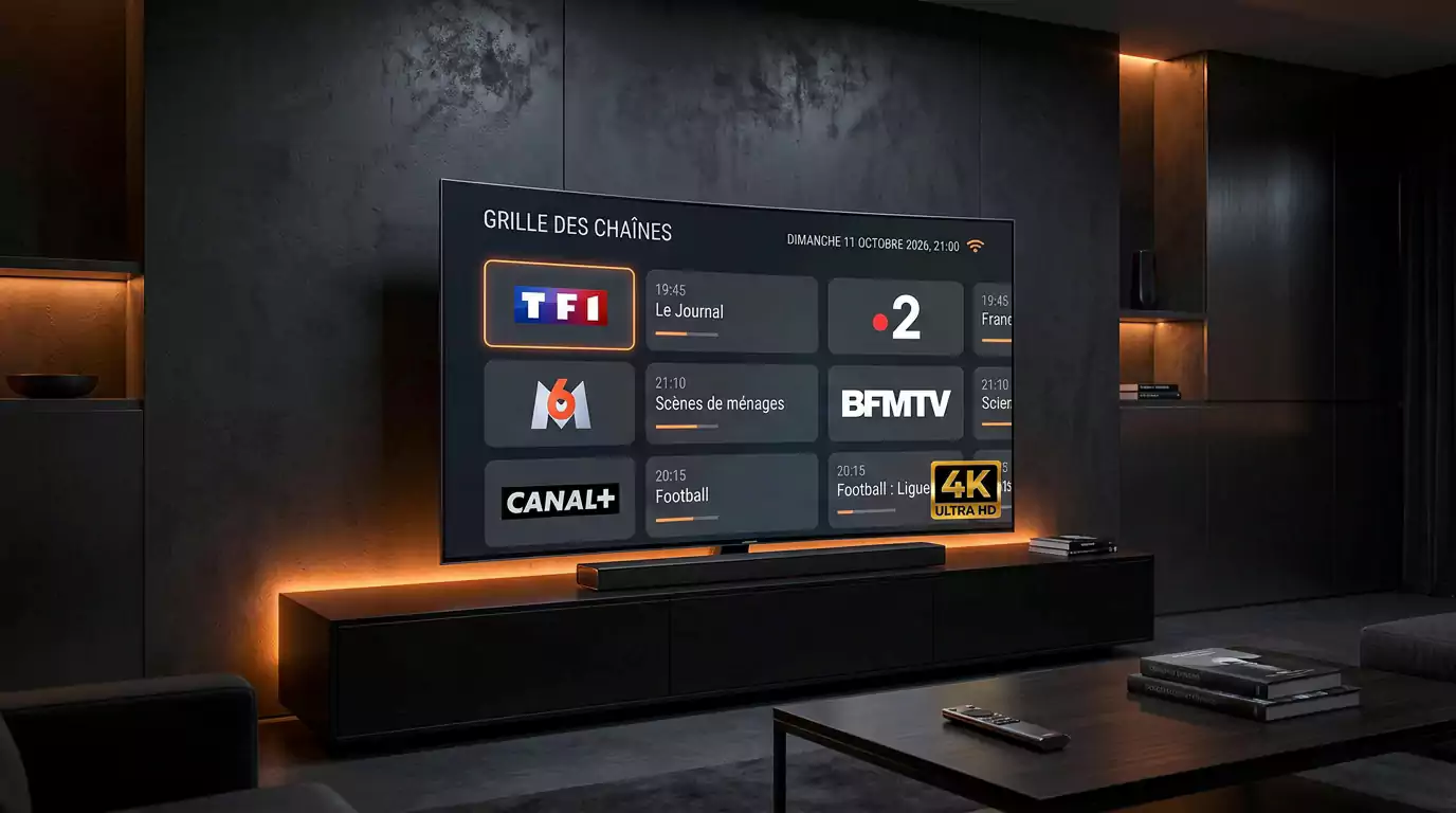 Abonnement IPTV France Pour Smart TV — Guide Installation